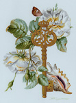 Studie Schlssel mit Rosen - Petra Kugelmeier