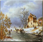Studie Winterlandschaft n. Spohler - Jrg Kugelmeier